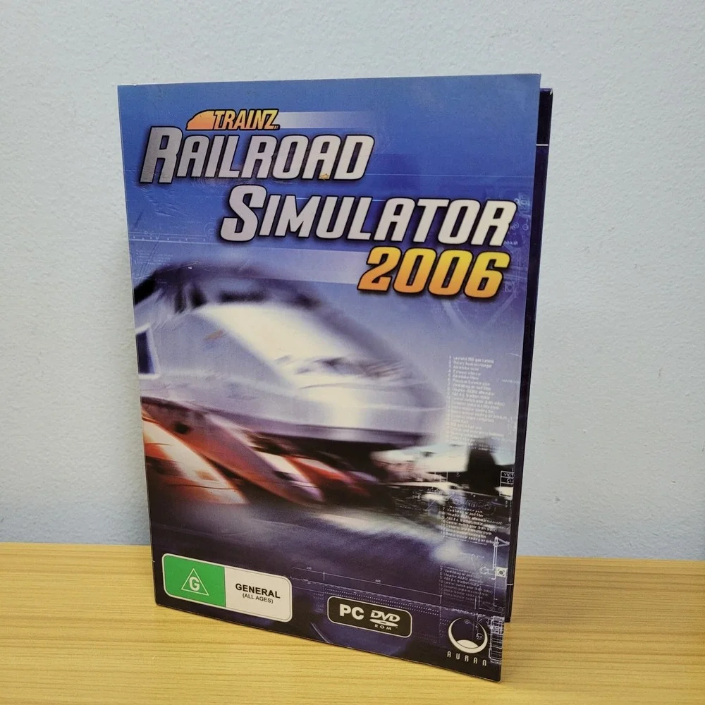 Trainz Railroad Simulator 2006 PC Game Complete 5 Disc Set Rare